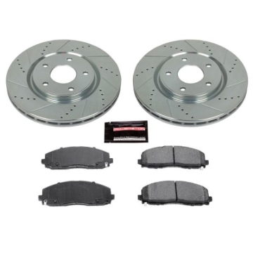 Picture of Power Stop 17-19 Chrysler Pacifica Front Z23 Evolution Sport Brake Kit