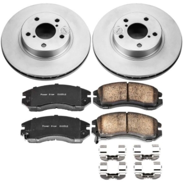 Picture of Power Stop 93-96 Subaru Impreza Front Z17 Evolution Geomet Coated Brake Kit