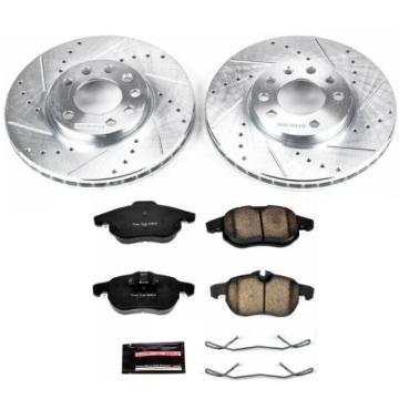 Picture of Power Stop 03-11 Saab 9-3 Front Z23 Evolution Sport Brake Kit