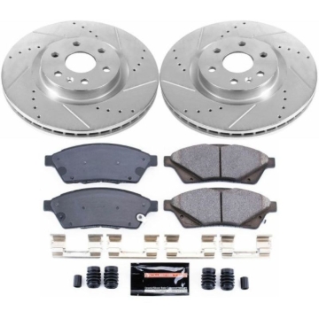 Picture of Power Stop 10-16 Cadillac SRX Front Z23 Evolution Sport Brake Kit