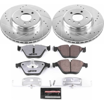 Picture of Power Stop 14-16 BMW 535d Front Z26 Street Warrior Brake Kit