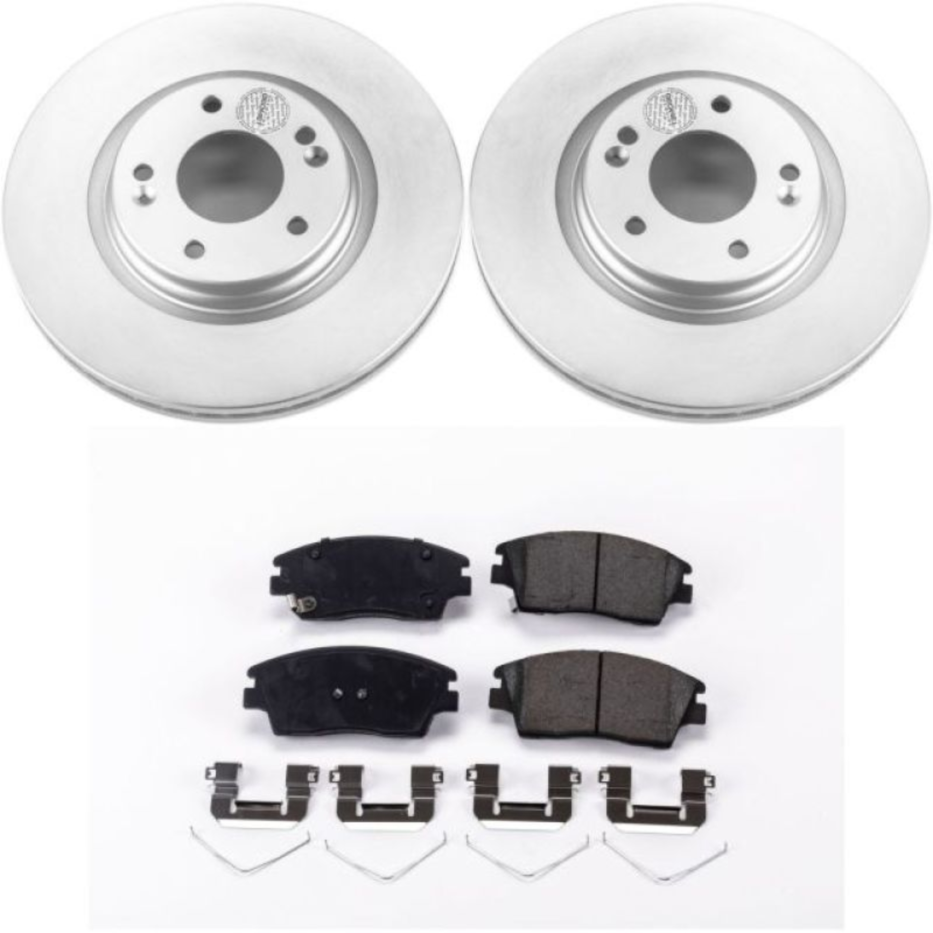 Picture of Power Stop 17-19 Hyundai Elantra Front Z17 Evolution Geomet Coated Brake Kit