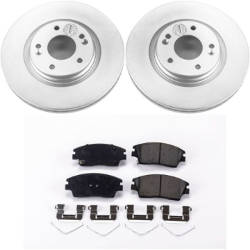 Picture of Power Stop 17-19 Hyundai Elantra Front Z17 Evolution Geomet Coated Brake Kit