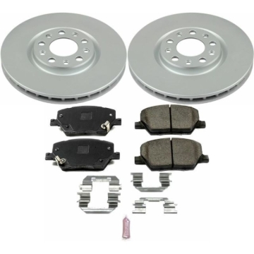 Picture of Power Stop 16-18 Fiat 500X Front Z17 Evolution Geomet Coated Brake Kit