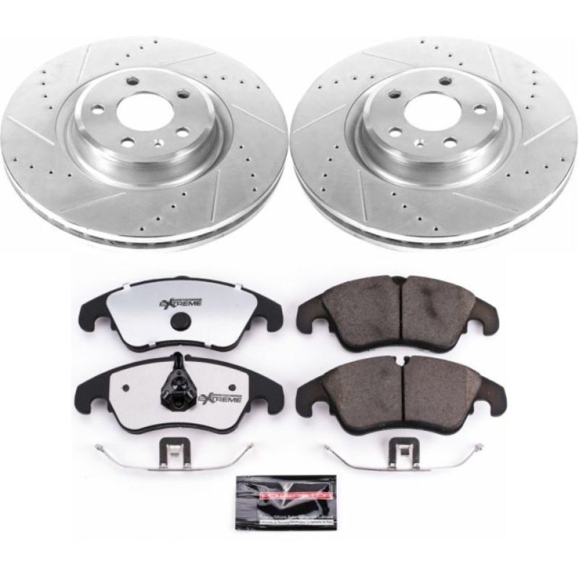 Picture of Power Stop 14-18 Audi A6 Front Z26 Street Warrior Brake Kit