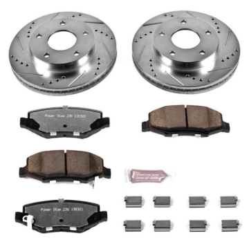 Picture of Power Stop 07-11 Dodge Nitro Rear Z36 Truck & Tow Brake Kit