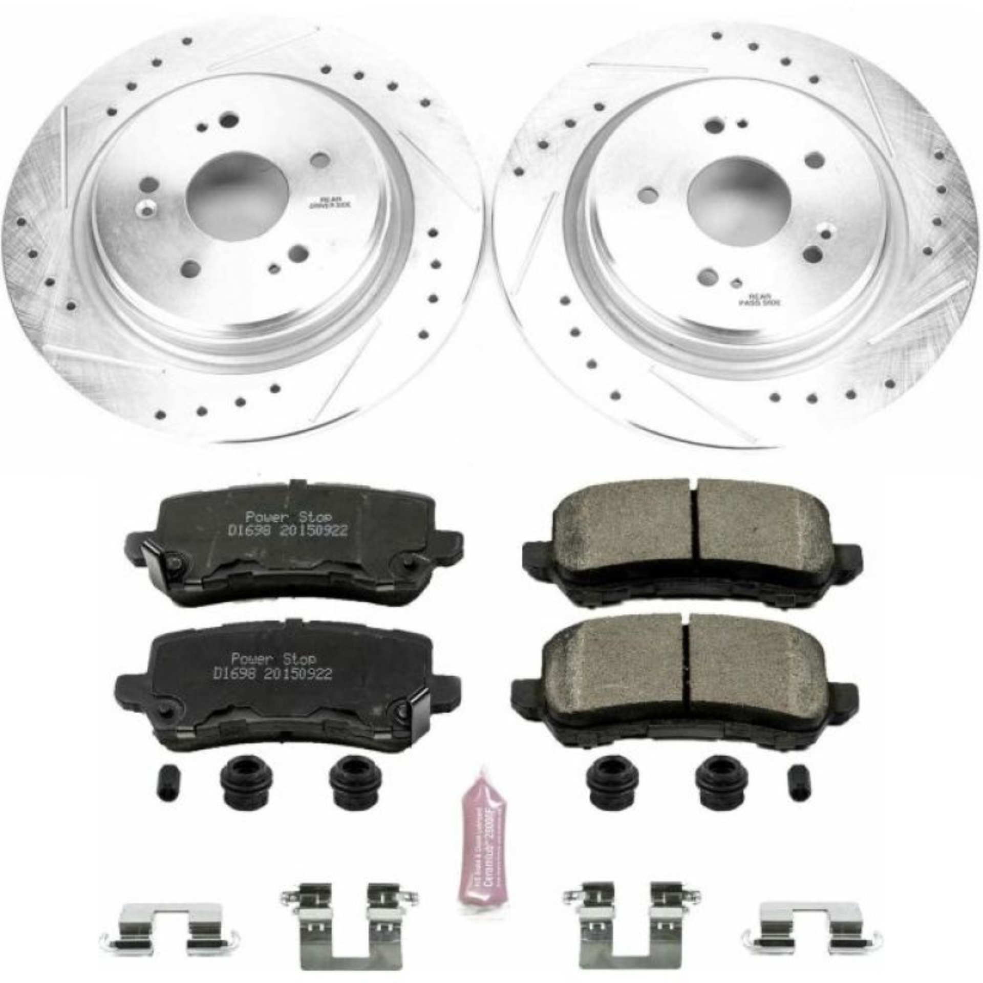 Picture of Power Stop 15-19 Acura TLX Rear Z23 Evolution Sport Brake Kit