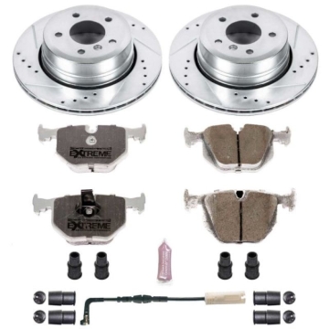 Picture of Power Stop 06-07 BMW 530xi Rear Z26 Street Warrior Brake Kit