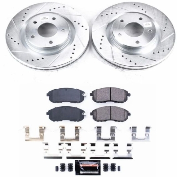 Picture of Power Stop 2019 Nissan Sentra Front Z23 Evolution Sport Brake Kit