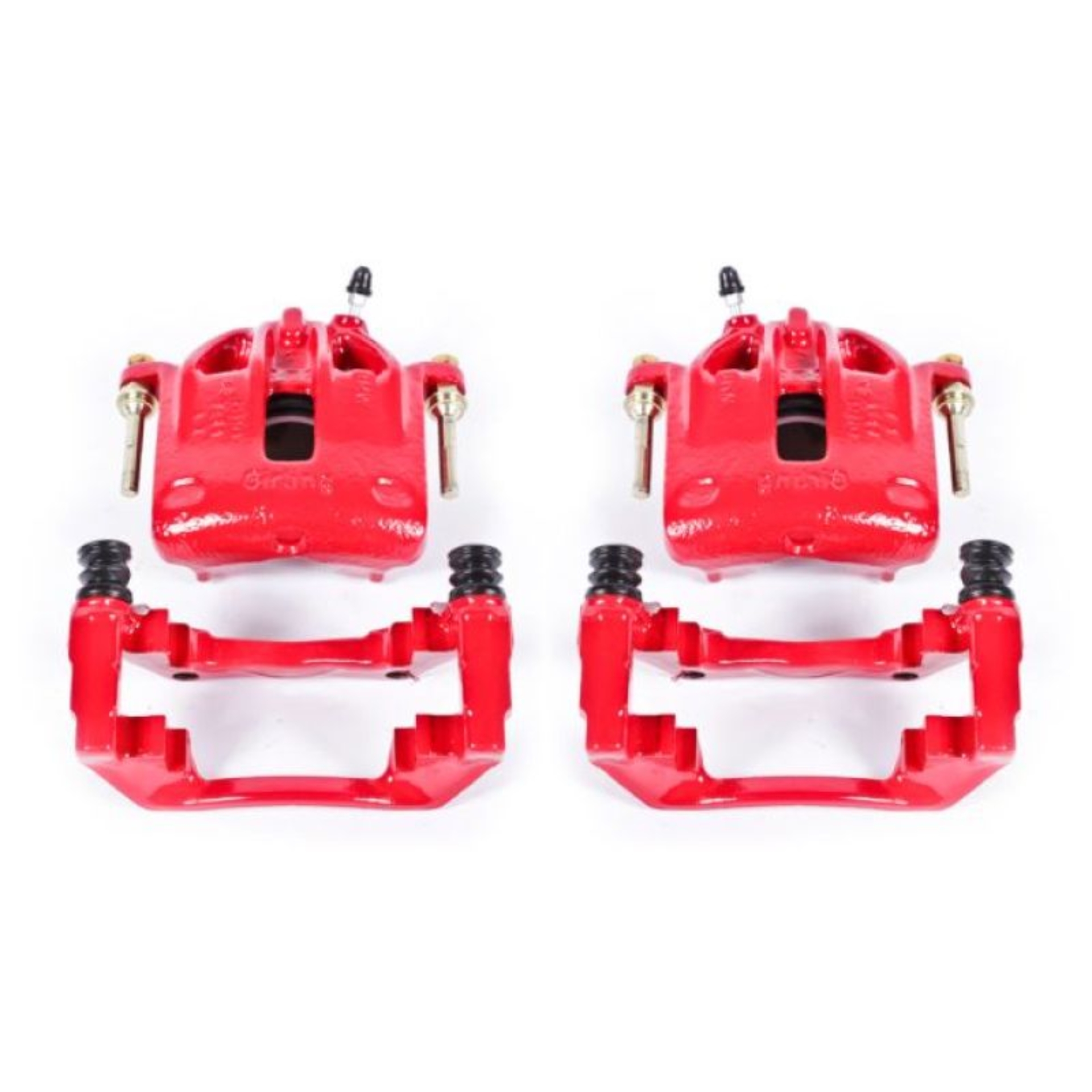Picture of Power Stop 1991 BMW 318i Front Red Calipers w/Brackets - Pair