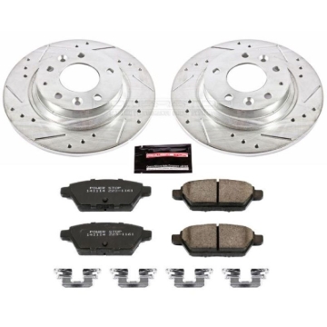 Picture of Power Stop 06-12 Ford Fusion Rear Z23 Evolution Sport Brake Kit