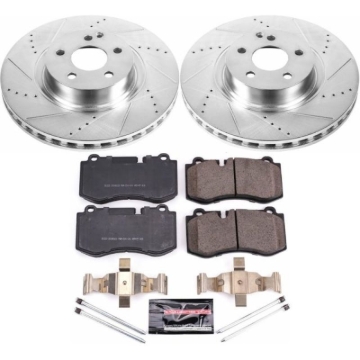 Picture of Power Stop 07-08 Mercedes-Benz CL550 Front Z23 Evolution Sport Brake Kit