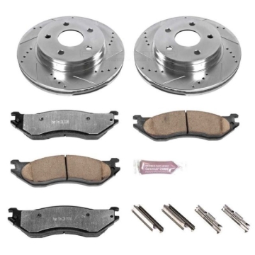 Picture of Power Stop 04-06 Dodge Durango Front Z36 Truck & Tow Brake Kit