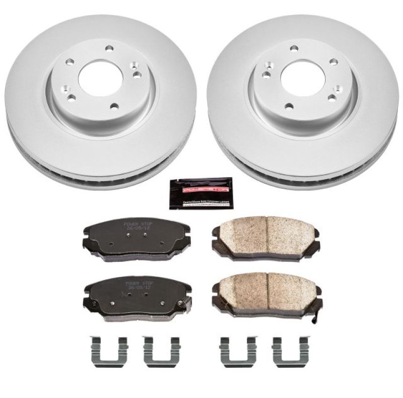 Picture of PowerStop PSB Z17 Evolution Coated Kit Brake Kits - CRK4647