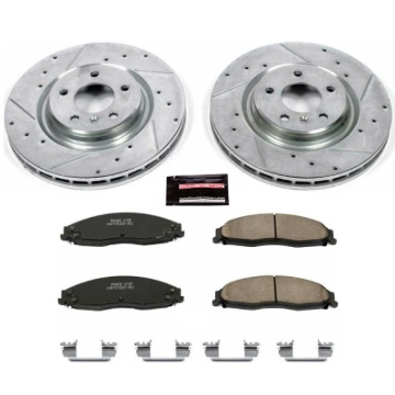 Picture of Power Stop 05-08 Pontiac Grand Prix Front Z23 Evolution Sport Brake Kit