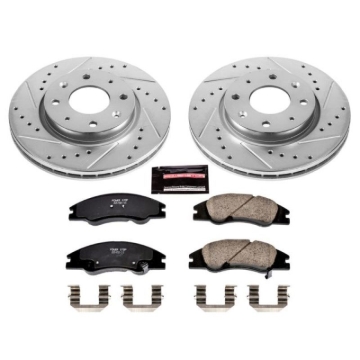 Picture of Power Stop 04-09 Kia Spectra Front Z23 Evolution Sport Brake Kit