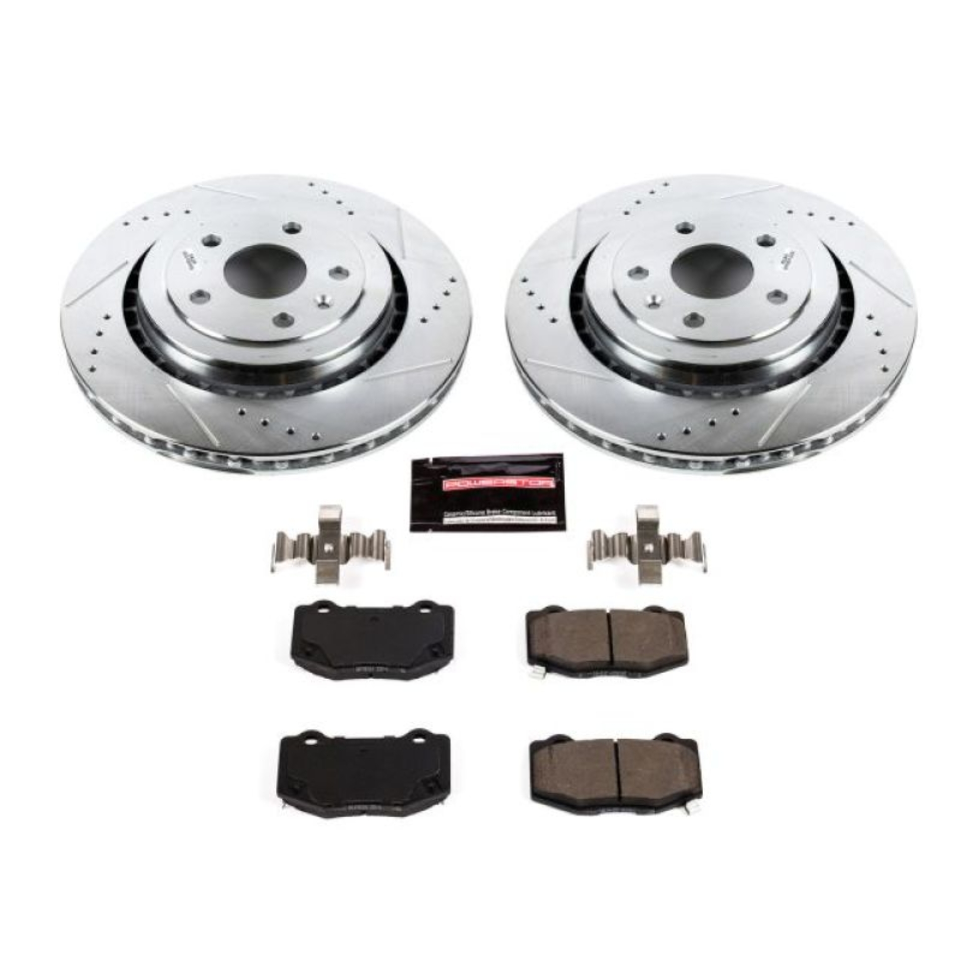 Picture of Power Stop 16-18 Cadillac ATS Rear Z23 Evolution Sport Brake Kit