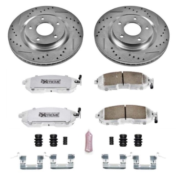 Picture of Power Stop 11-17 Nissan Juke Front Z26 Street Warrior Brake Kit