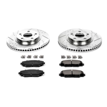 Picture of Power Stop 09-10 Pontiac Vibe Front Z23 Evolution Sport Brake Kit