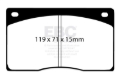 Picture of EBC Redstuff Brake Pad Sets - DP3262C