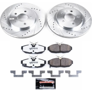 Picture of Power Stop 2012 Ford Mustang Rear Z26 Street Warrior Brake Kit