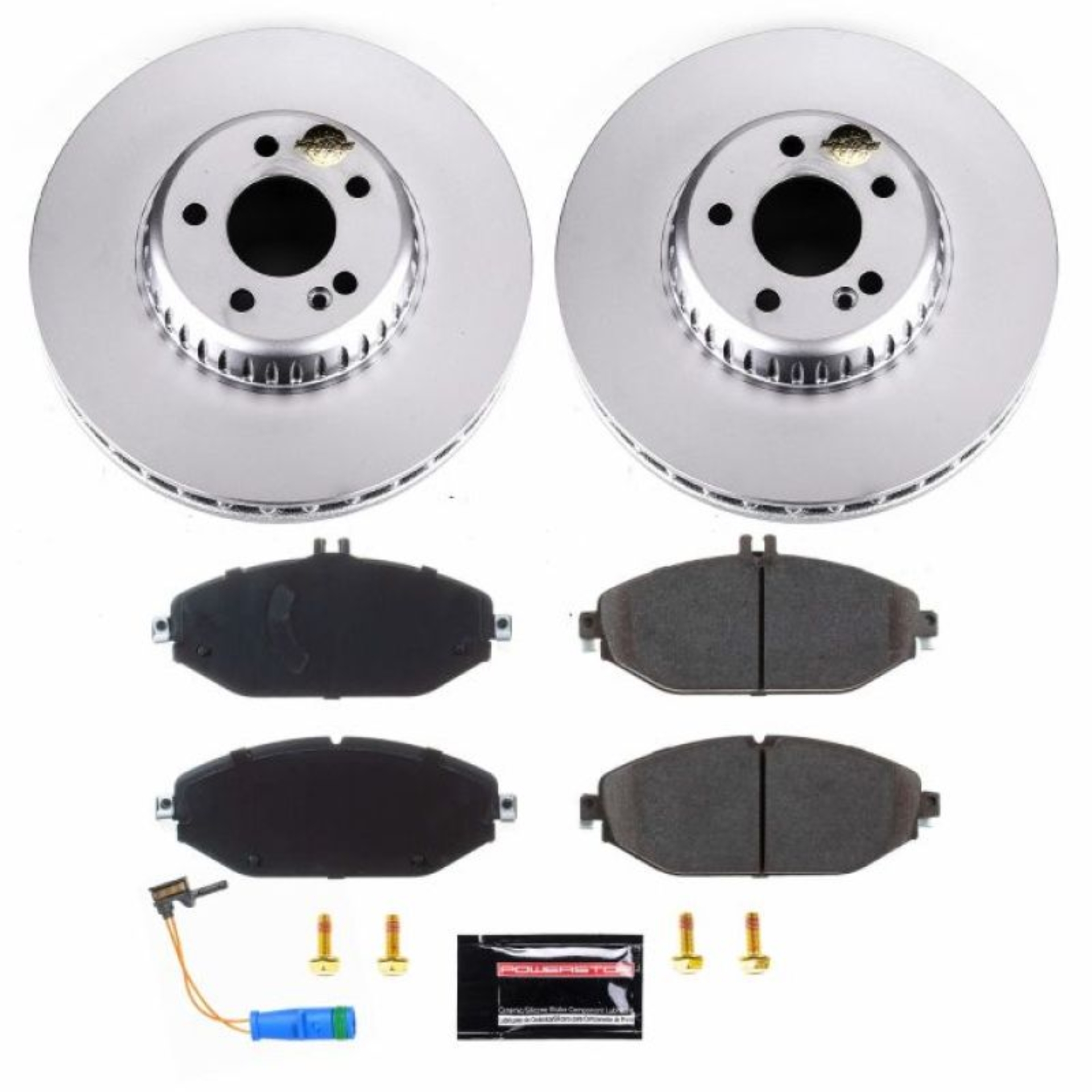 Picture of Power Stop 17-18 Mercedes-Benz C300 Front Z23 Evolution Sport Coated Brake Kit