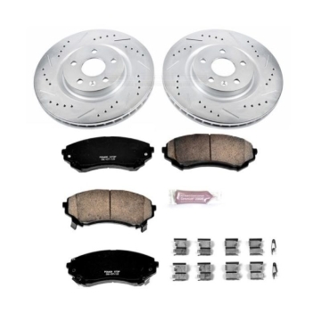 Picture of Power Stop 08-14 Cadillac CTS Front Z23 Evolution Sport Brake Kit