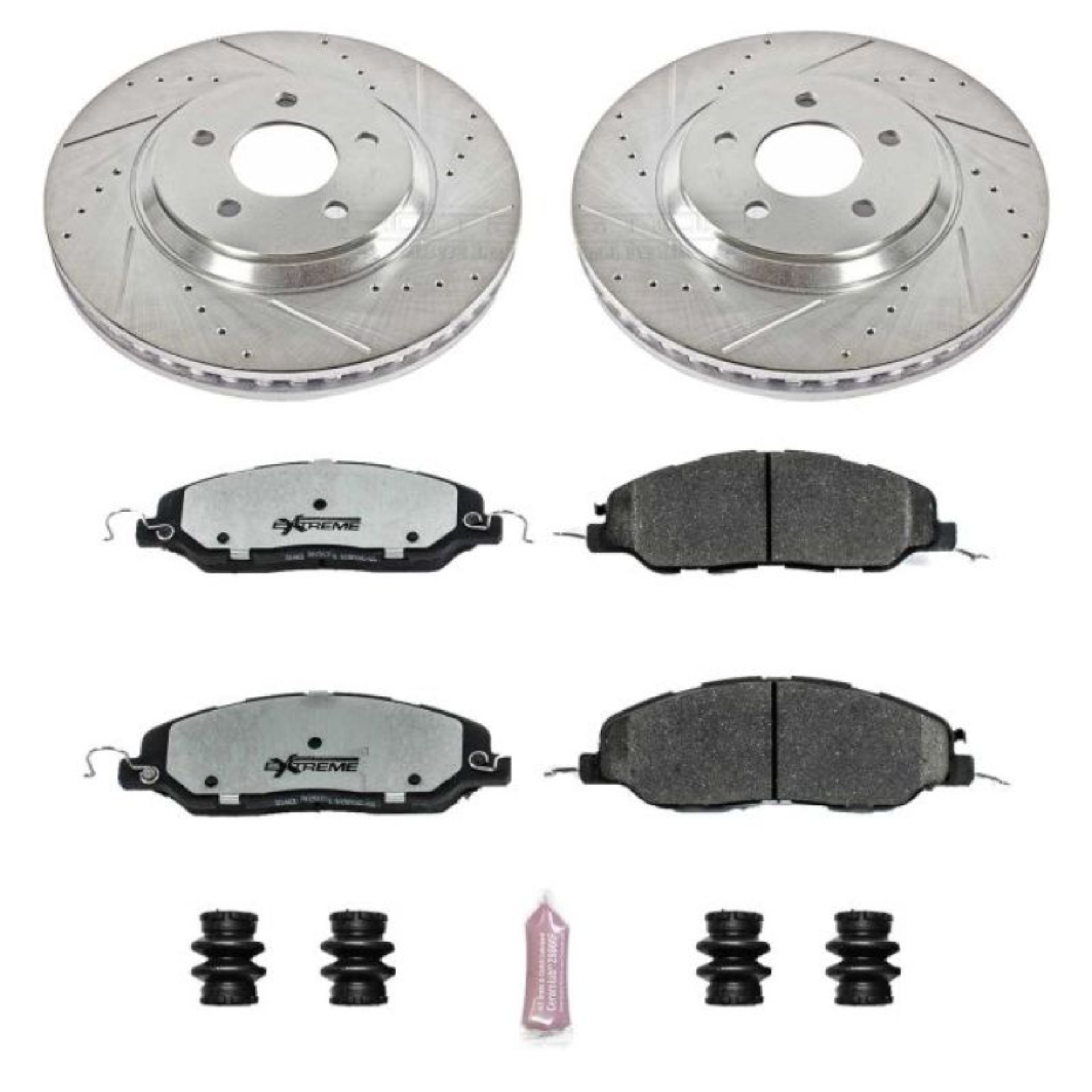 Picture of Power Stop 11-14 Ford Mustang Front Z26 Street Warrior Brake Kit
