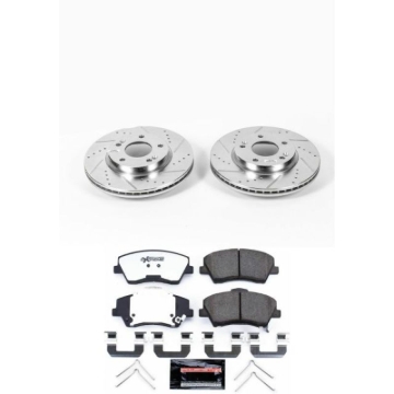 Picture of Power Stop 17-19 Hyundai Elantra Front Z36 Truck & Tow Brake Kit
