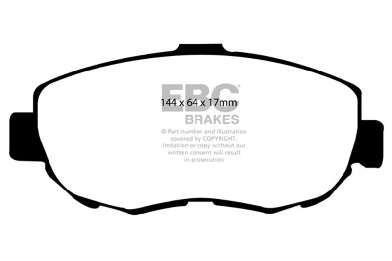 Picture of EBC Greenstuff Brake Pad Sets - DP21223