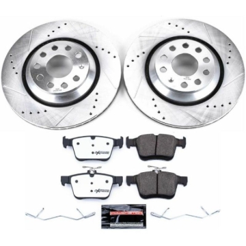 Picture of Power Stop 17-18 Audi RS3 Rear Z26 Street Warrior Brake Kit