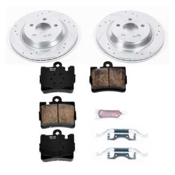 Picture of Power Stop 00-03 Mercedes-Benz CL500 Rear Z23 Evolution Sport Brake Kit