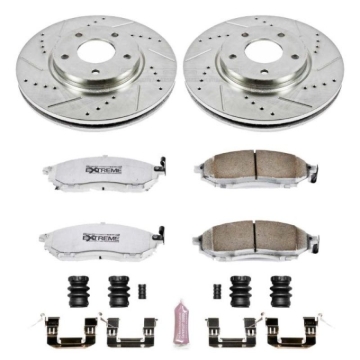 Picture of Power Stop 03-04 Infiniti M45 Front Z26 Street Warrior Brake Kit