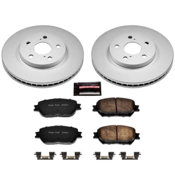 Picture of Power Stop 2002 Toyota Camry Front Z17 Evolution Geomet Coated Brake Kit