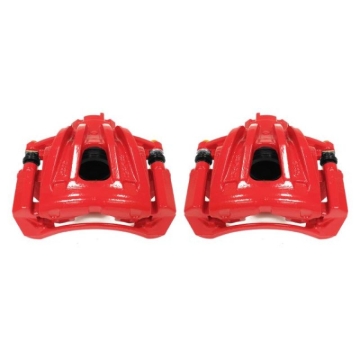 Picture of Power Stop 02-07 Jeep Liberty Front Red Calipers w/Brackets - Pair