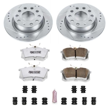 Picture of Power Stop 10-13 Audi A3 Rear Z26 Street Warrior Brake Kit