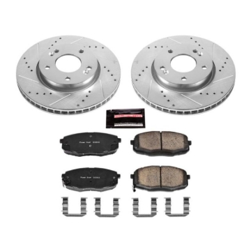 Picture of Power Stop 10-13 Kia Forte Front Z23 Evolution Sport Brake Kit