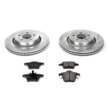 Picture of Power Stop 03-14 Volvo XC90 Rear Z23 Evolution Sport Brake Kit