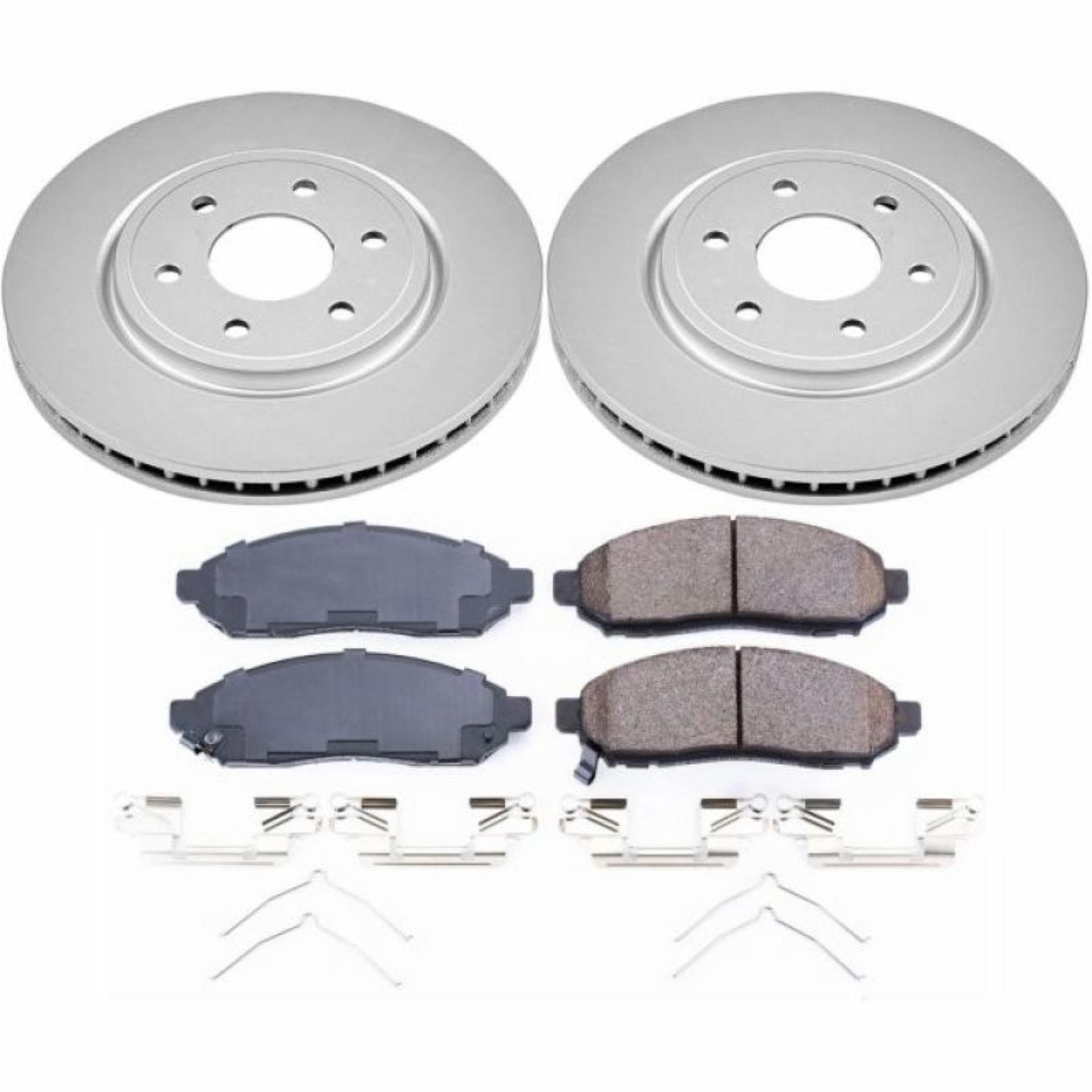 Picture of Power Stop 2019 Nissan Frontier Front Z17 Evolution Geomet Coated Brake Kit
