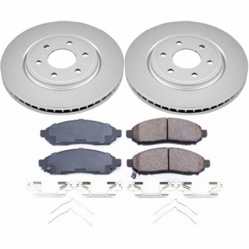 Picture of Power Stop 2019 Nissan Frontier Front Z17 Evolution Geomet Coated Brake Kit
