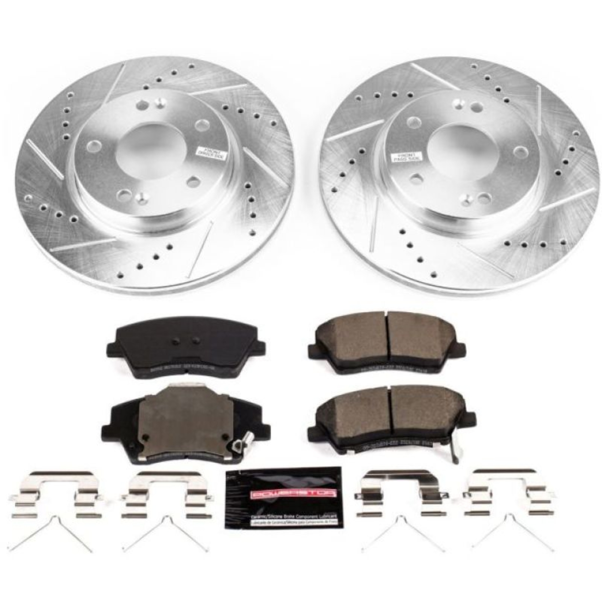 Picture of Power Stop 17-19 Hyundai Ioniq Front Z23 Evolution Sport Brake Kit