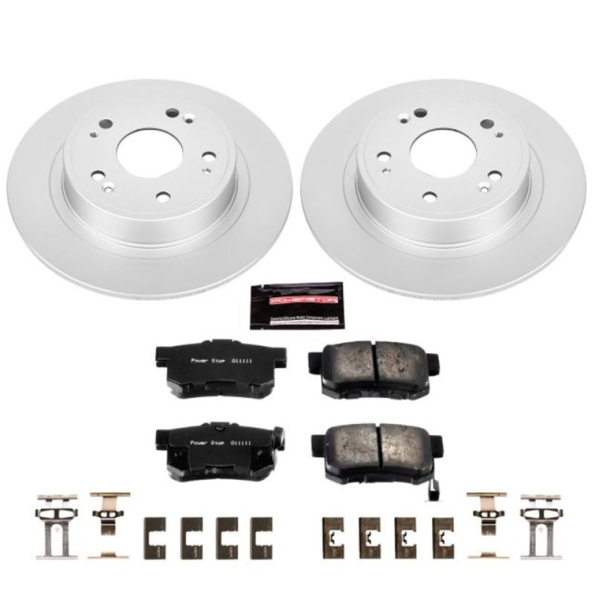 Picture of Power Stop 16-18 Acura ILX Rear Z17 Evolution Geomet Coated Brake Kit