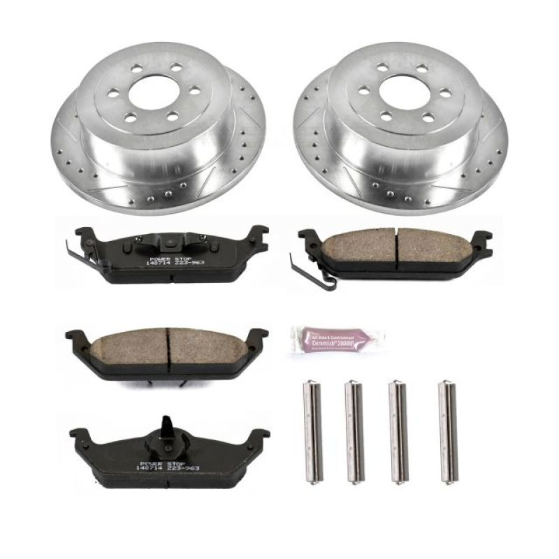 Picture of Power Stop 03-04 Dodge Dakota Rear Z23 Evolution Sport Brake Kit