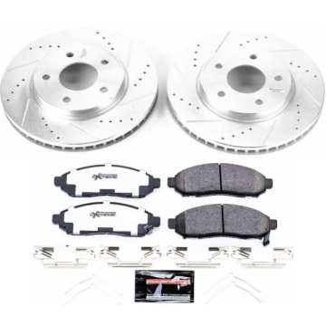 Picture of Power Stop 15-17 Chevrolet City Express Front Z36 Truck & Tow Brake Kit