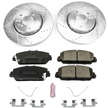Picture of Power Stop 14-19 Acura RLX Front Z23 Evolution Sport Brake Kit