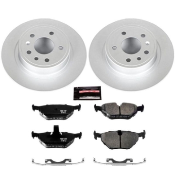 Picture of Power Stop 99-10 Saab 9-5 Rear Z23 Evolution Sport Coated Brake Kit