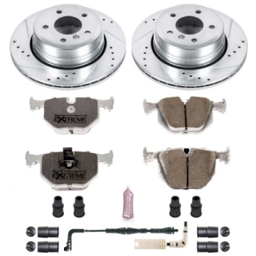 Picture of Power Stop 06-07 BMW 525xi Rear Z26 Street Warrior Brake Kit