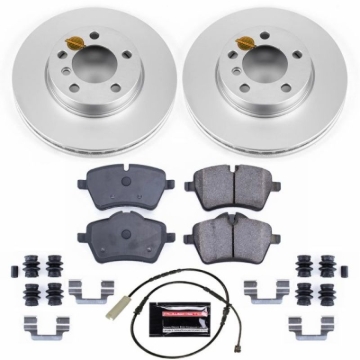 Picture of Power Stop 11-16 Mini Cooper Countryman Front Z23 Evolution Sport Coated Brake Kit