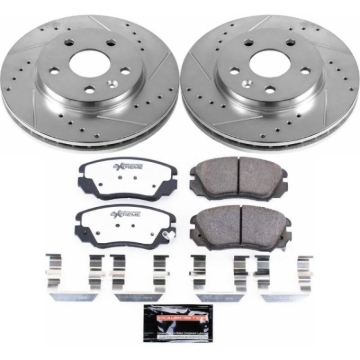 Picture of Power Stop 11-16 Buick LaCrosse Front Z26 Street Warrior Brake Kit