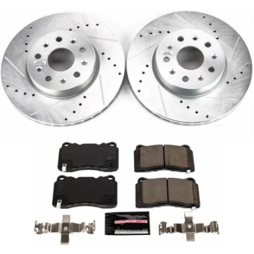 Picture of Power Stop 16-18 Cadillac CT6 Front Z23 Evolution Sport Brake Kit